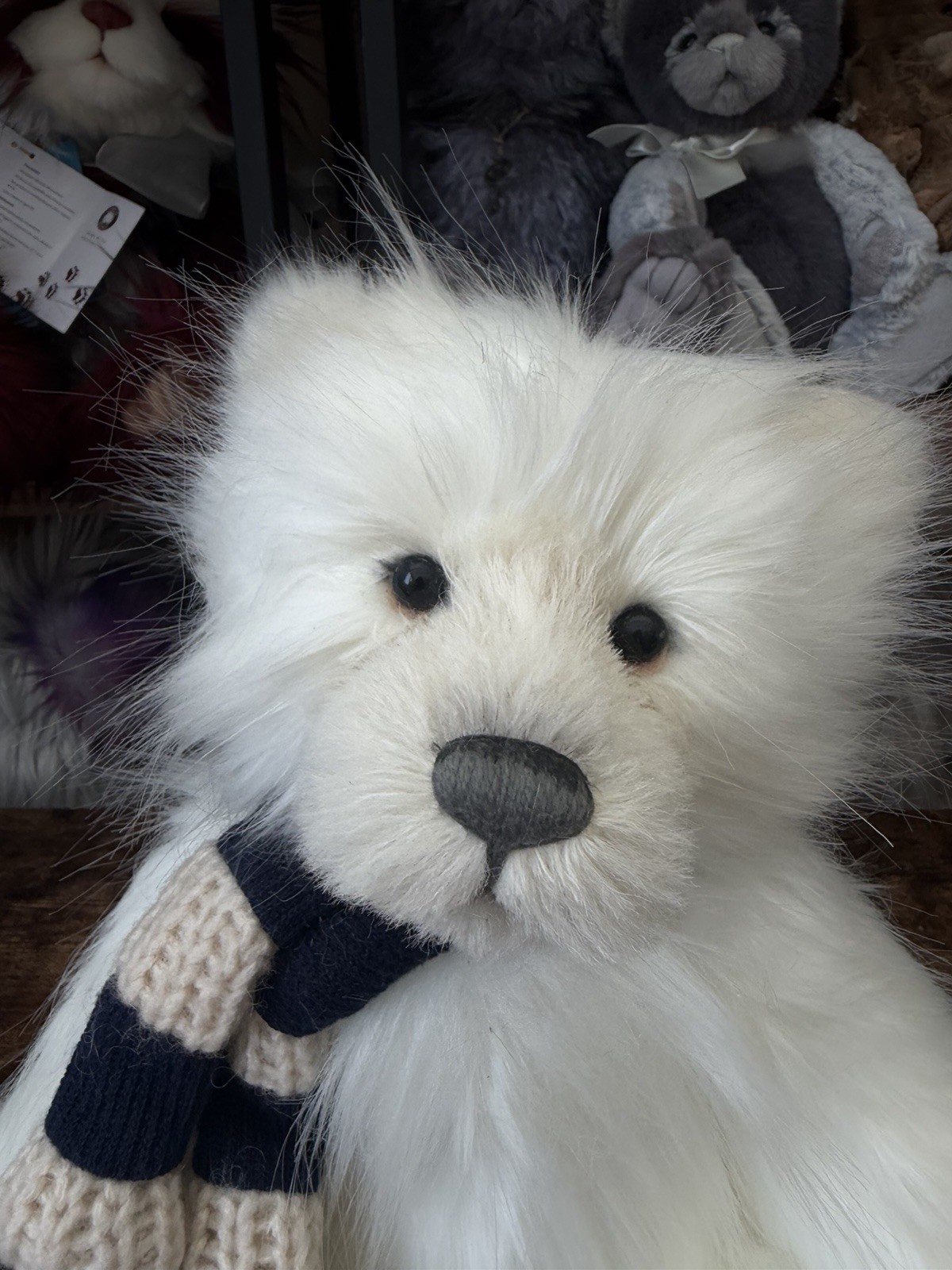 Charlie Bears Snowbaby Teddy Bear Retired Tagged Isabelle Lee Designed - Image 2