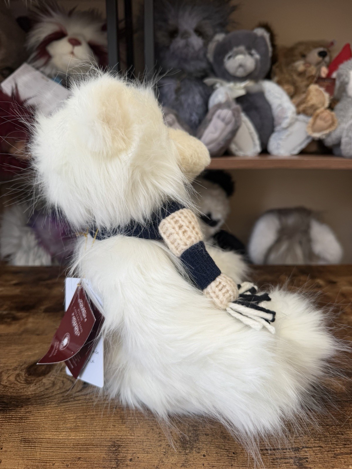 Charlie Bears Snowbaby Teddy Bear Retired Tagged Isabelle Lee Designed - Image 3