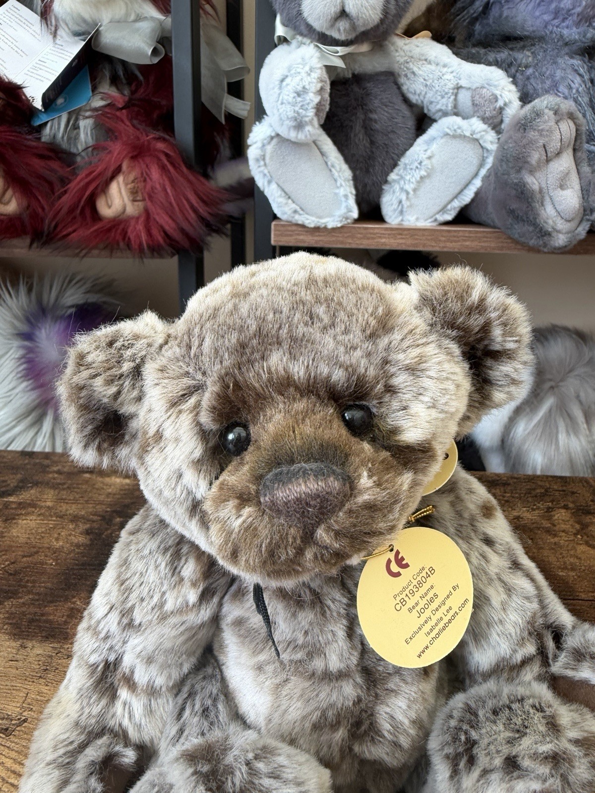 Charlie Bears Jooles Teddy Plush Soft Toy - Image 2