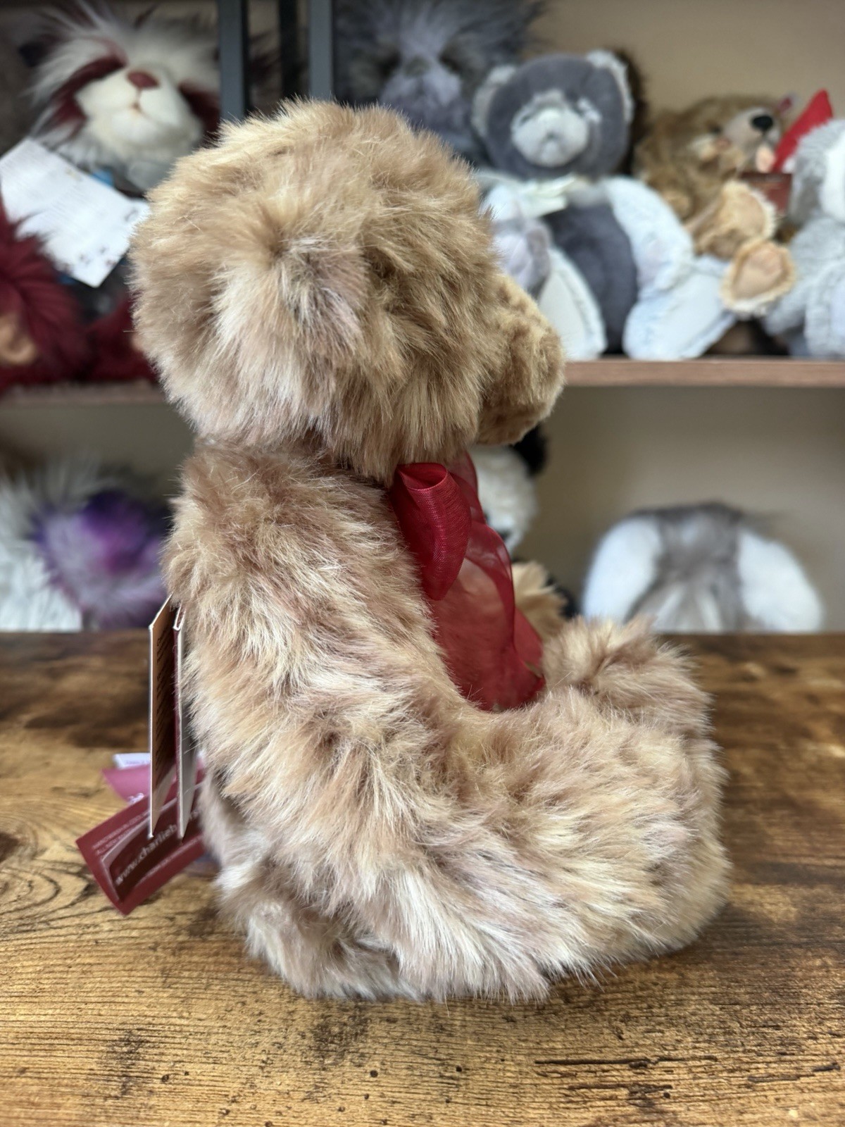 Retired Charlie Bears Reddy. Size 32cm. In Excellent Condition - Image 5