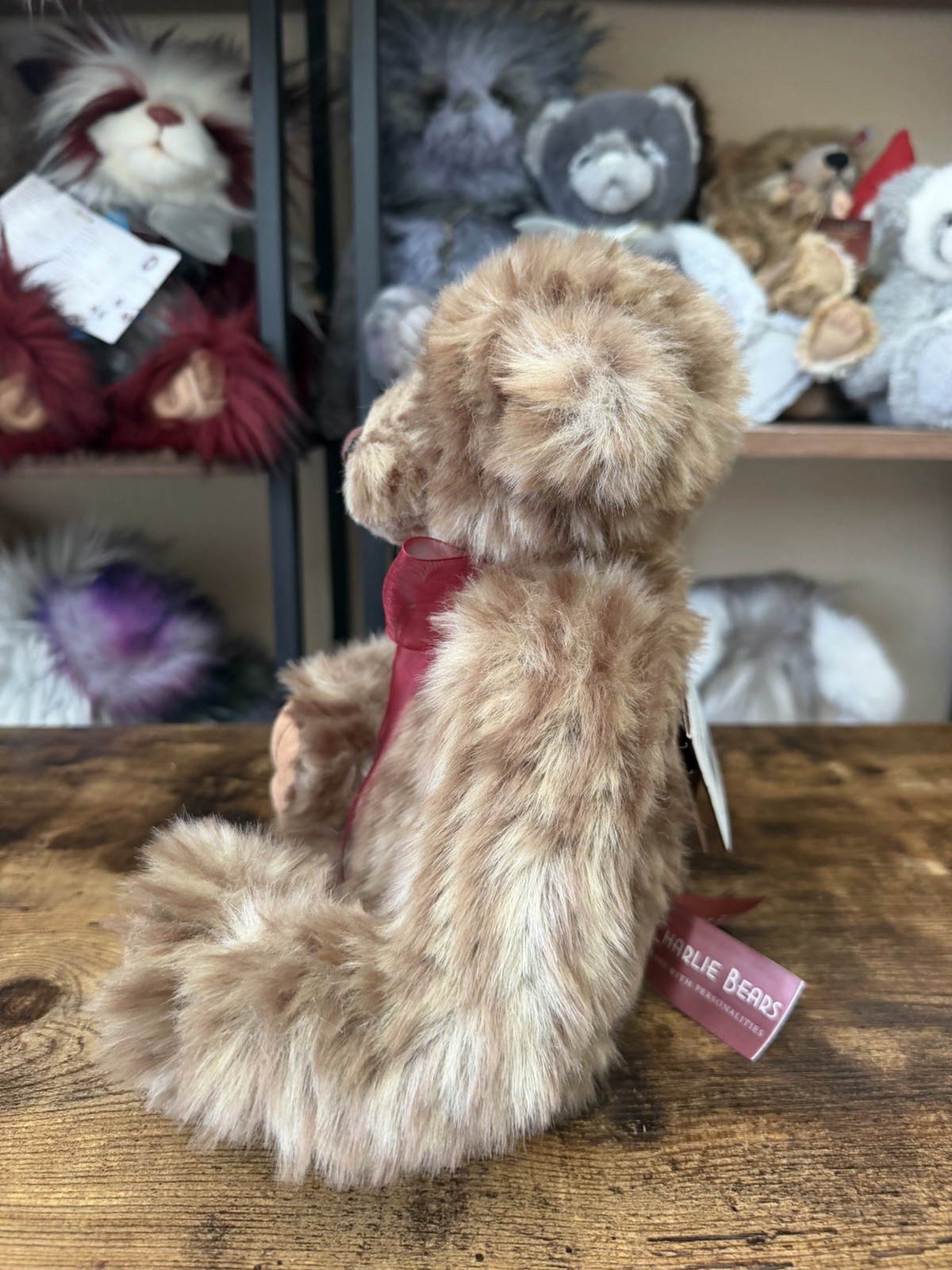Retired Charlie Bears Reddy. Size 32cm. In Excellent Condition - Image 7