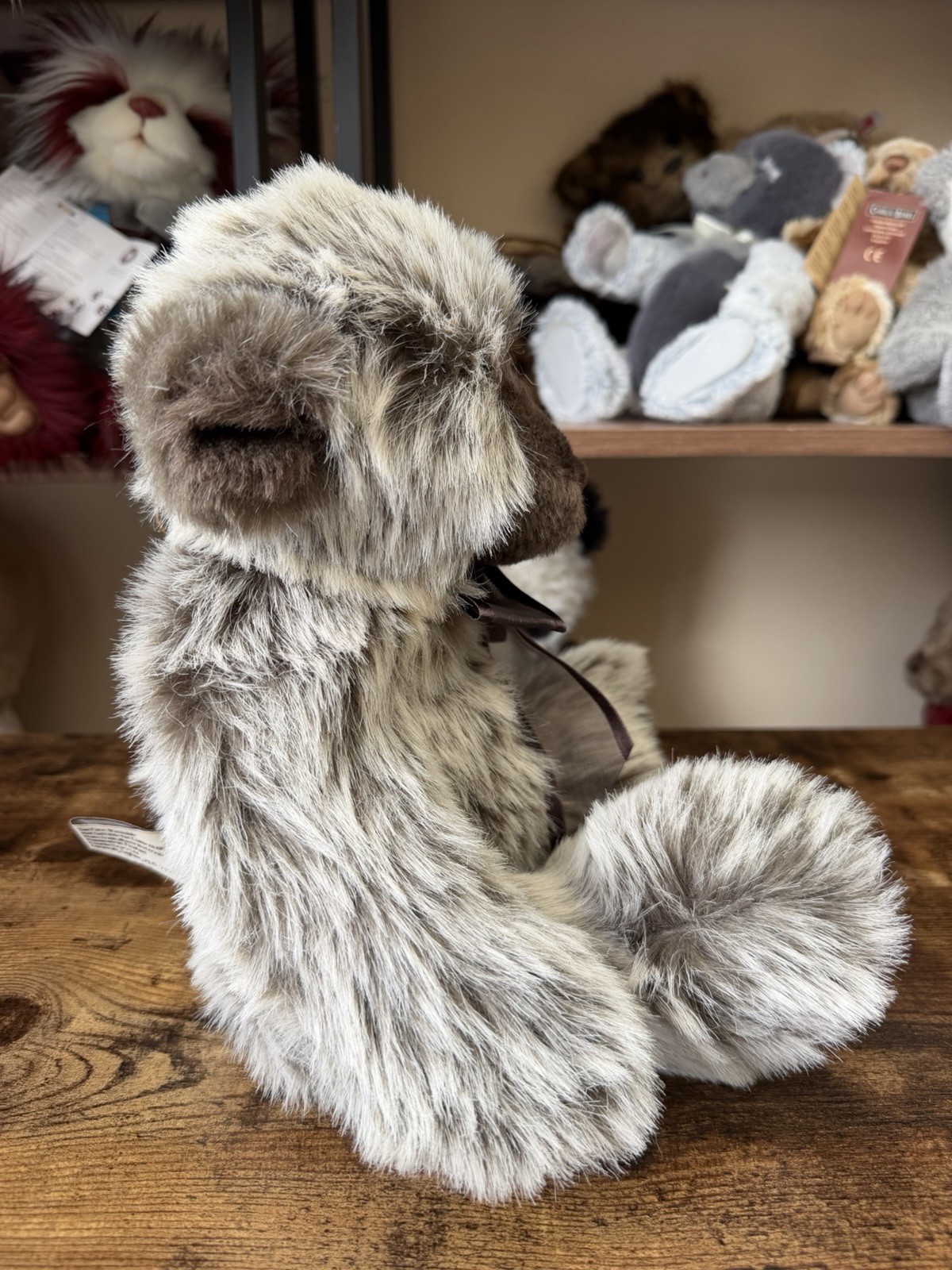 CHARLIE BEARS BUDDY SPECIAL EDITION WITH TAGS WITH RIBBON/BELL RATTLE - Image 3