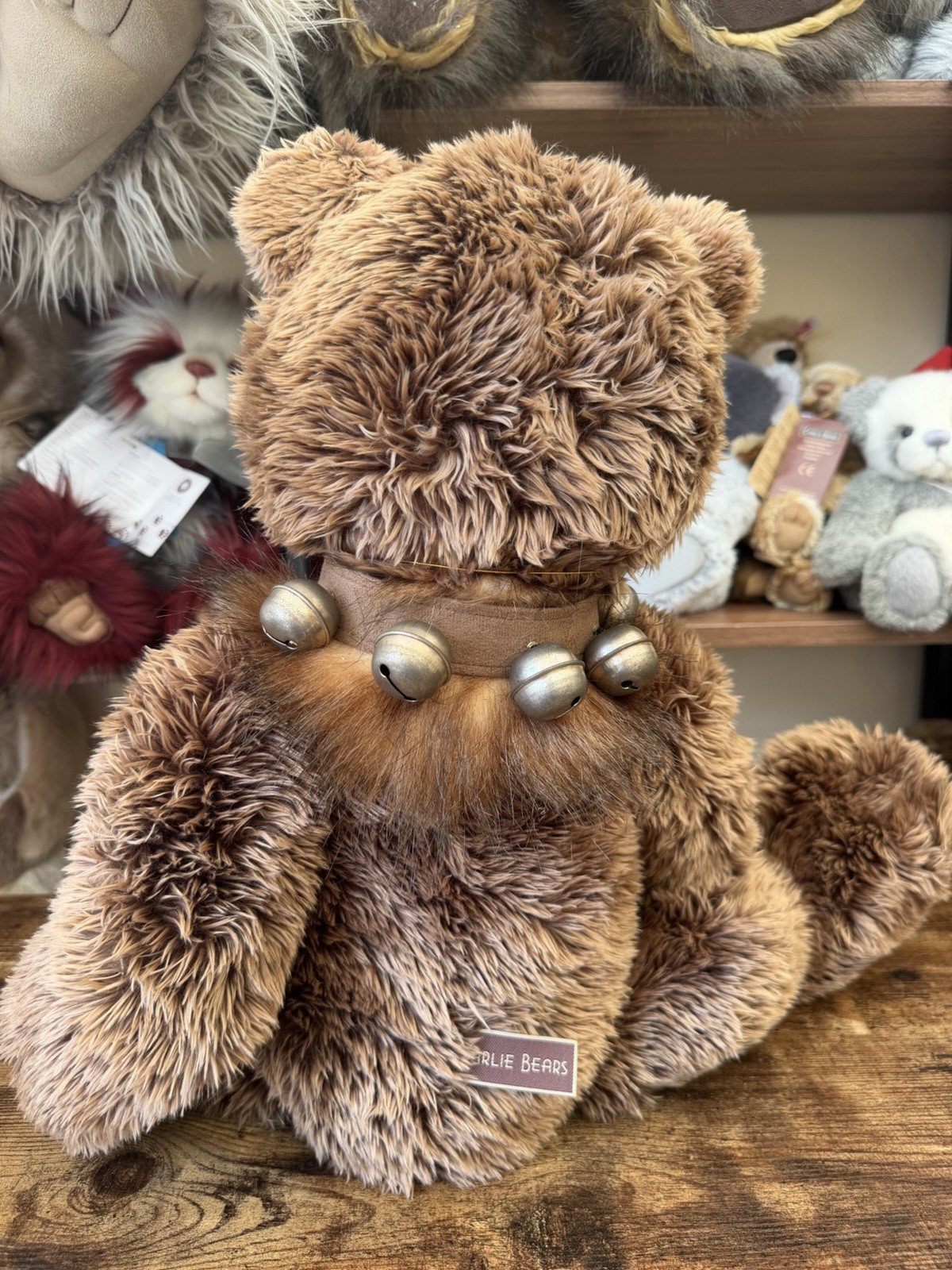 Charlie Bears Brutus Teddy Bear Isabelle Lee Retired Tagged Jointed Collectable - Image 10