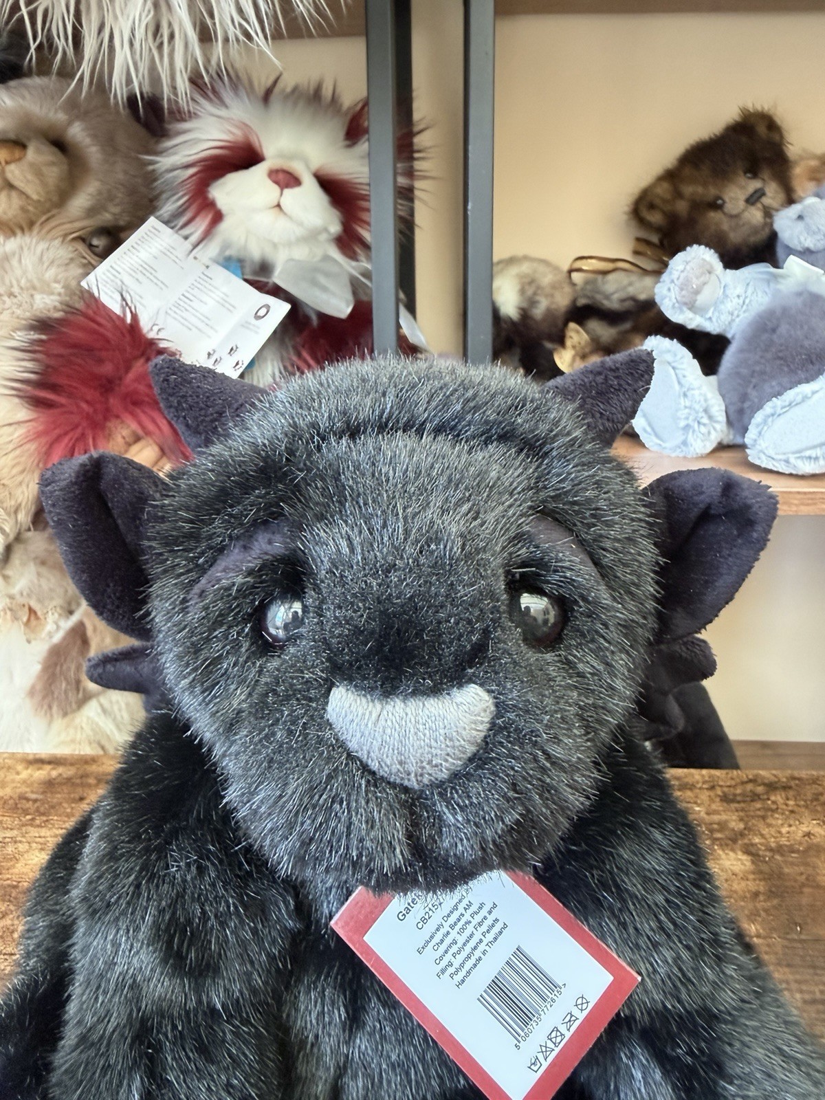 Charlie Bears Gatekeeper Gargoyle Retired Tagged Fully Jointed Plush Collectable - Image 2