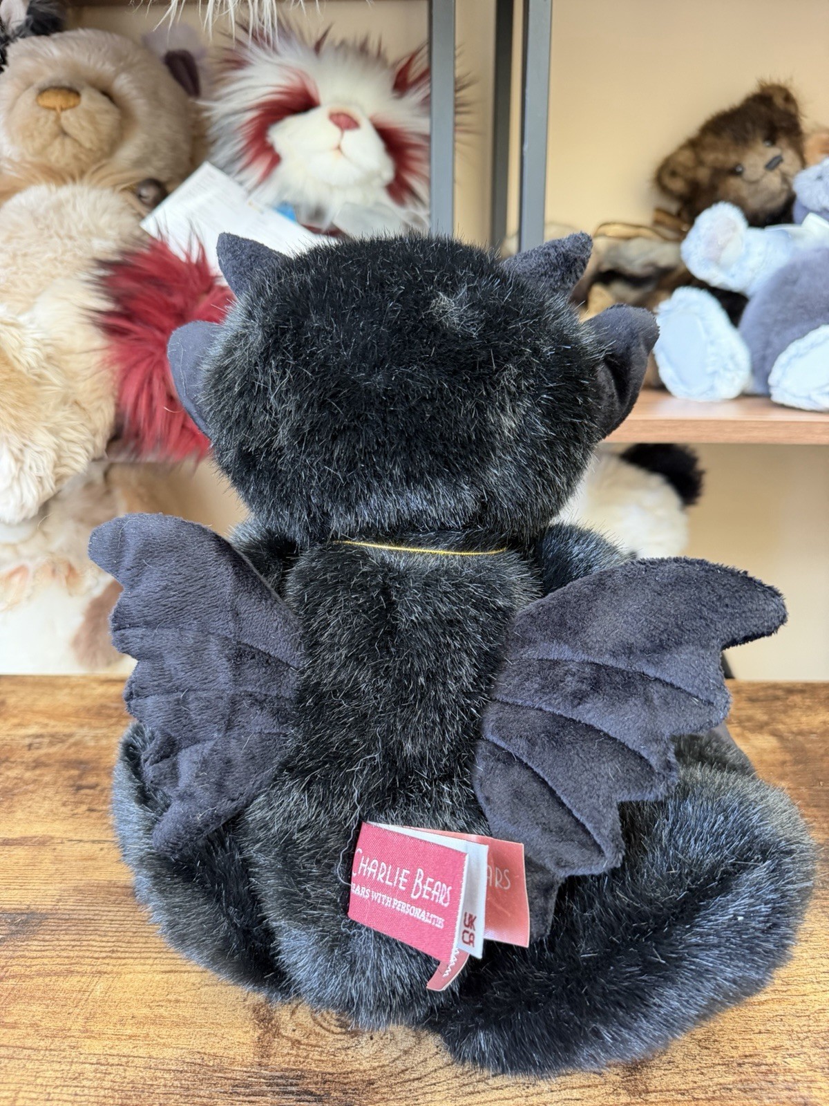 Charlie Bears Gatekeeper Gargoyle Retired Tagged Fully Jointed Plush Collectable - Image 5