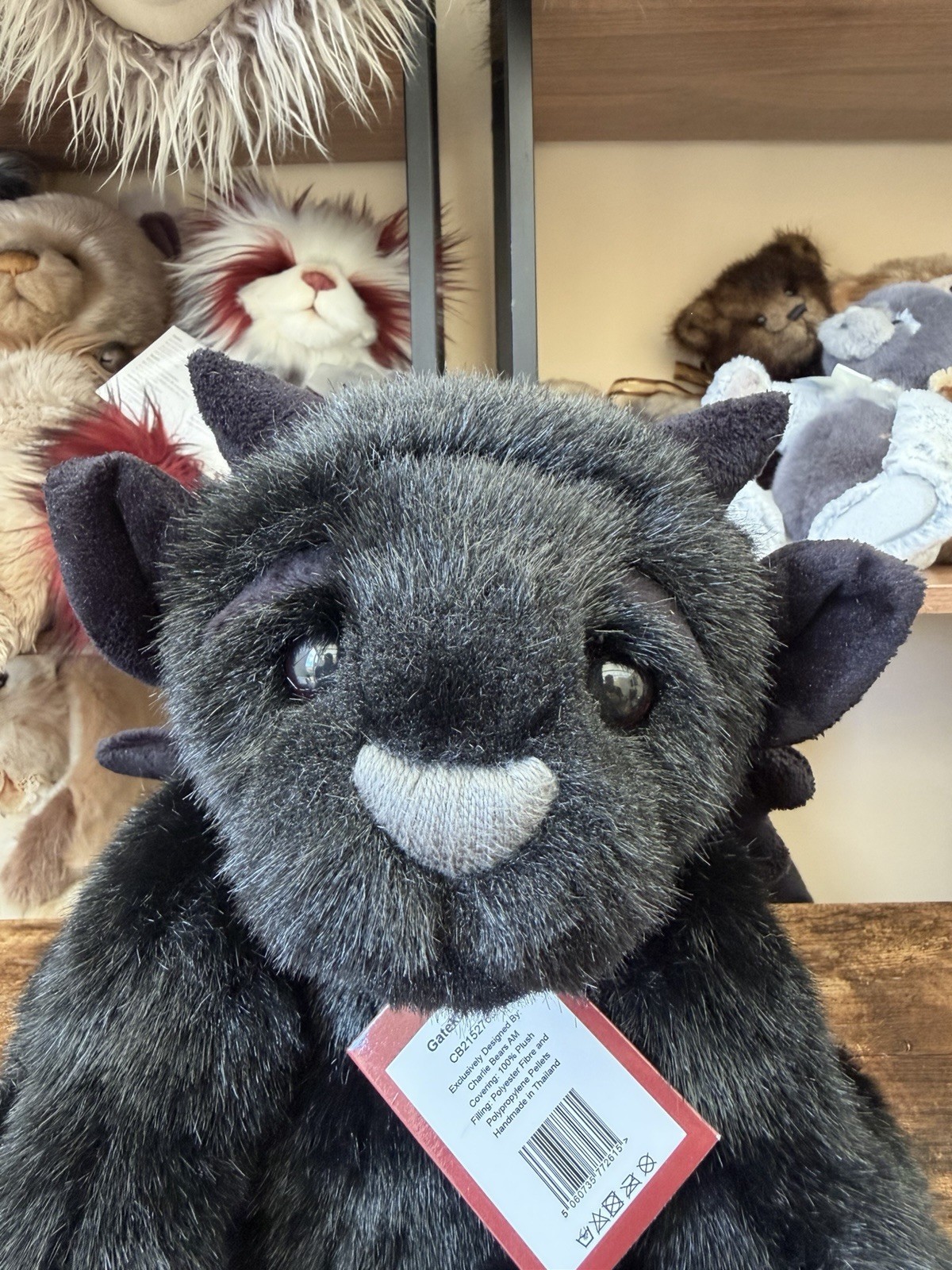 Charlie Bears Gatekeeper Gargoyle Retired Tagged Fully Jointed Plush Collectable - Image 7