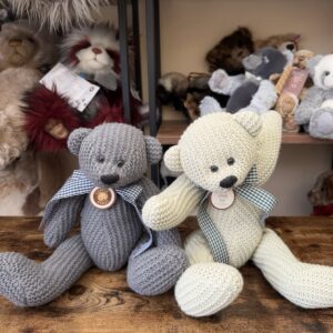 Charlie Bears Knitty Knotty Knitted Bears New With Tags