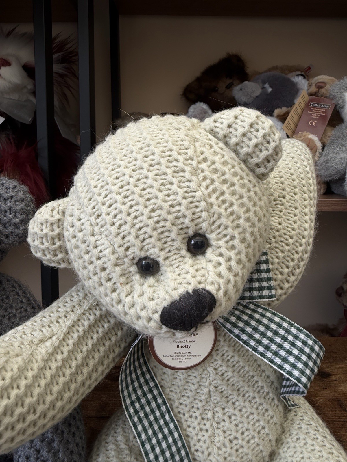 Charlie Bears Knitty Knotty Knitted Bears New With Tags - Image 2