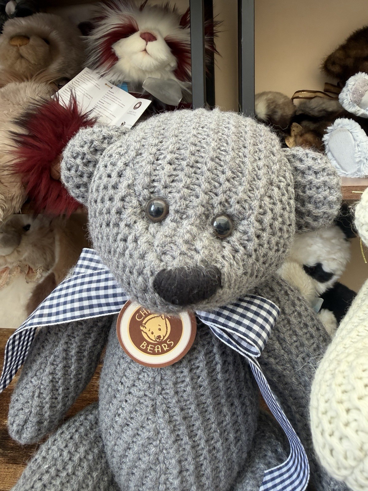 Charlie Bears Knitty Knotty Knitted Bears New With Tags - Image 4