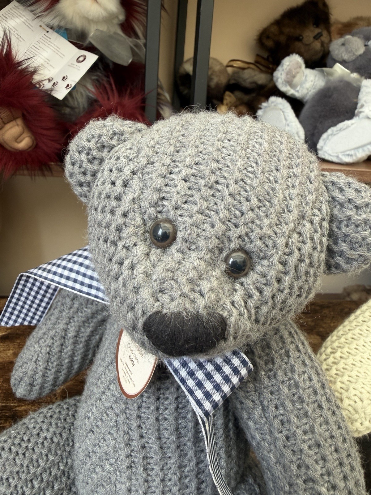 Charlie Bears Knitty Knotty Knitted Bears New With Tags - Image 10