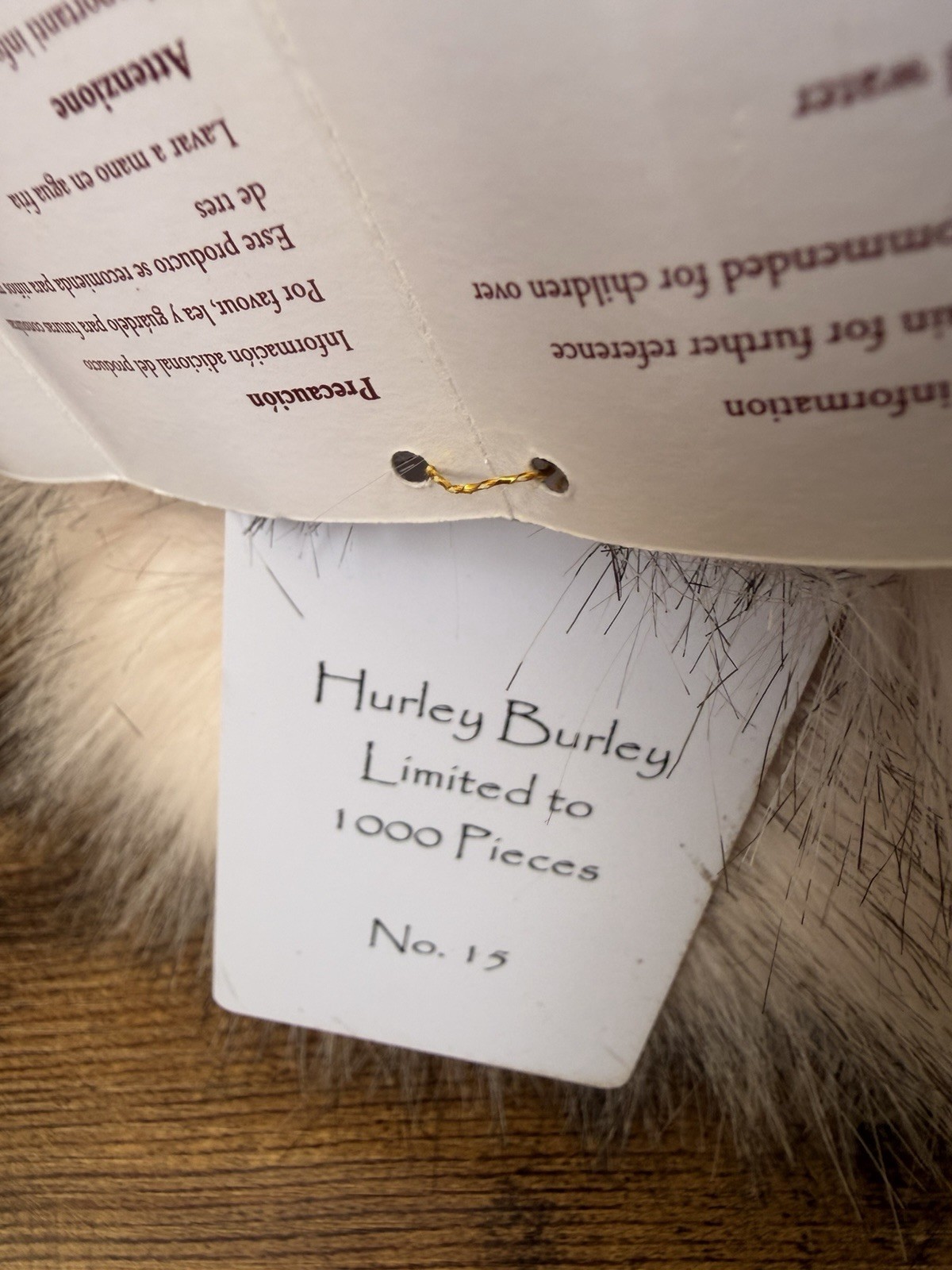 Charlie Bears Hurley Burley Retired Limited Edition 2022 Plush Teddy Bear - Image 7