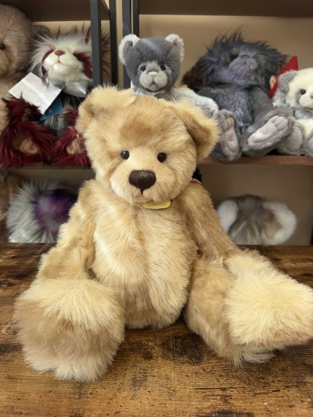 Charlie Bears Paige Retired Bear With Tags Isabelle Lee Collection