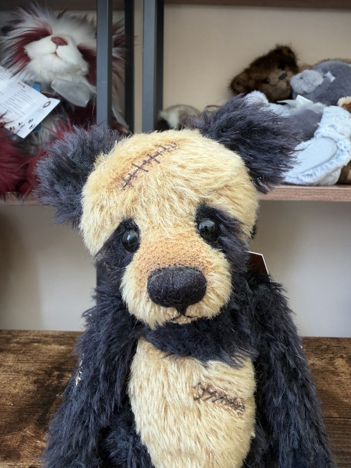 Charlie bears isabelle lee Aneesha SJ4369 Ltd retired mohair with tag - Image 2