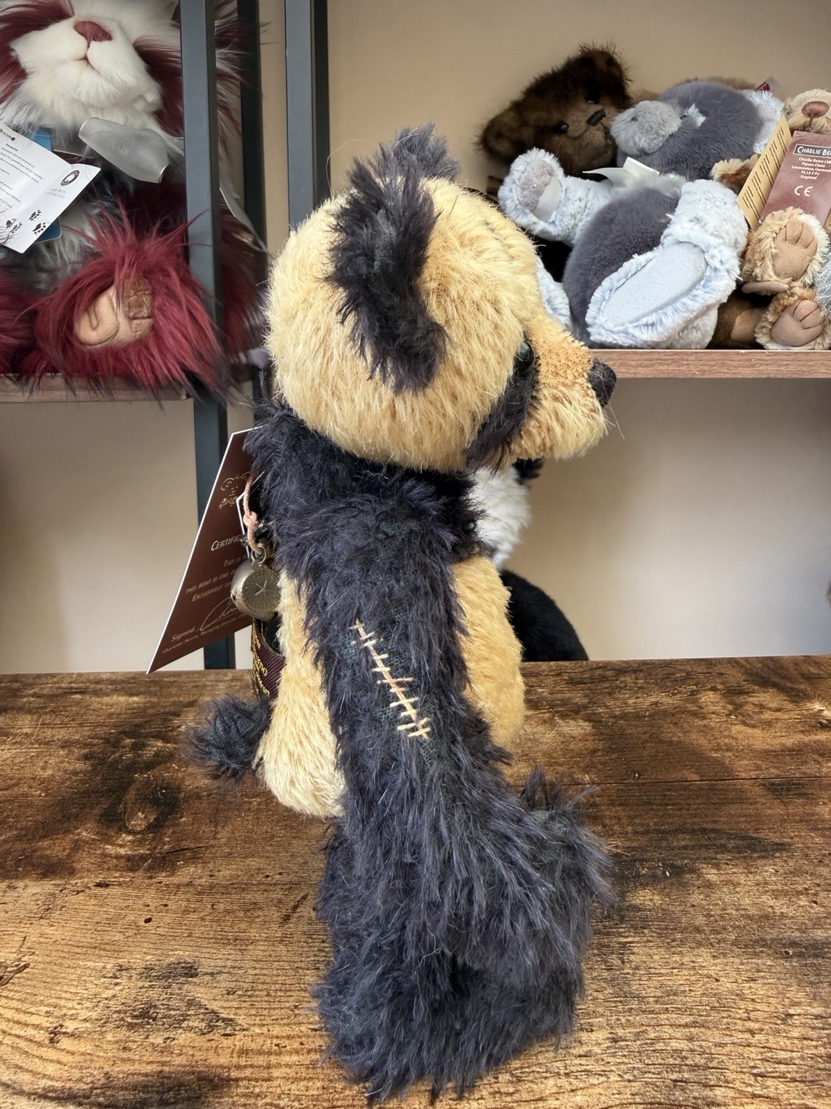 Charlie bears isabelle lee Aneesha SJ4369 Ltd retired mohair with tag - Image 3