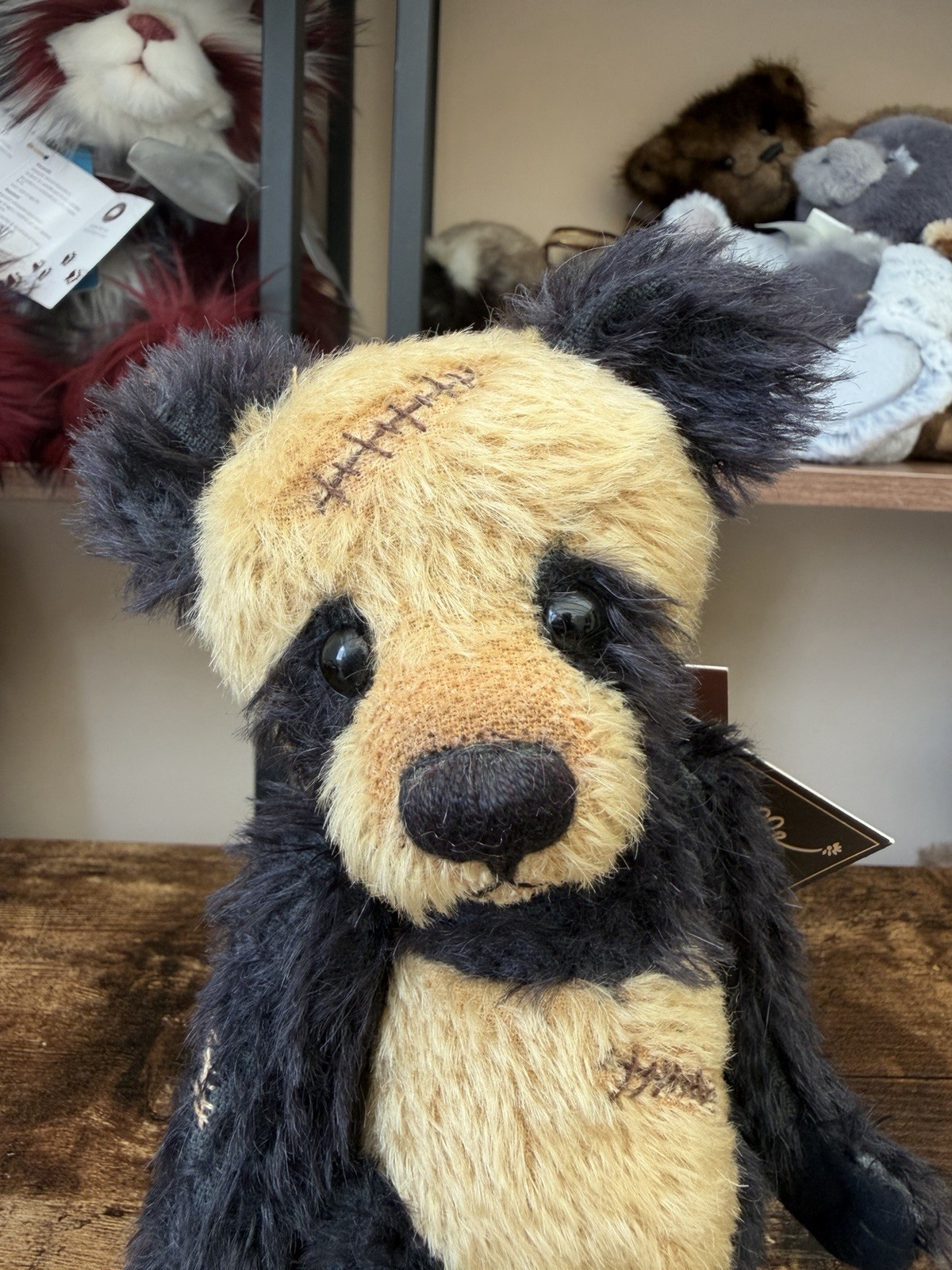 Charlie bears isabelle lee Aneesha SJ4369 Ltd retired mohair with tag - Image 8