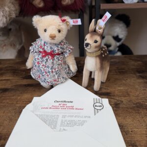 Steiff Little Brother and Little Sister ltd edition of only 1000 pieces rare