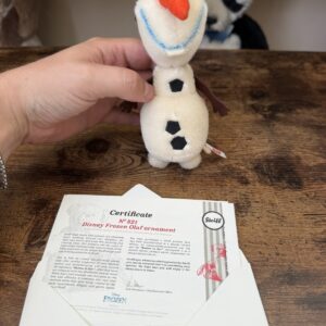 Steiff 355141 Walt Disney Frozen Olaf Ornament Limited Edition -
