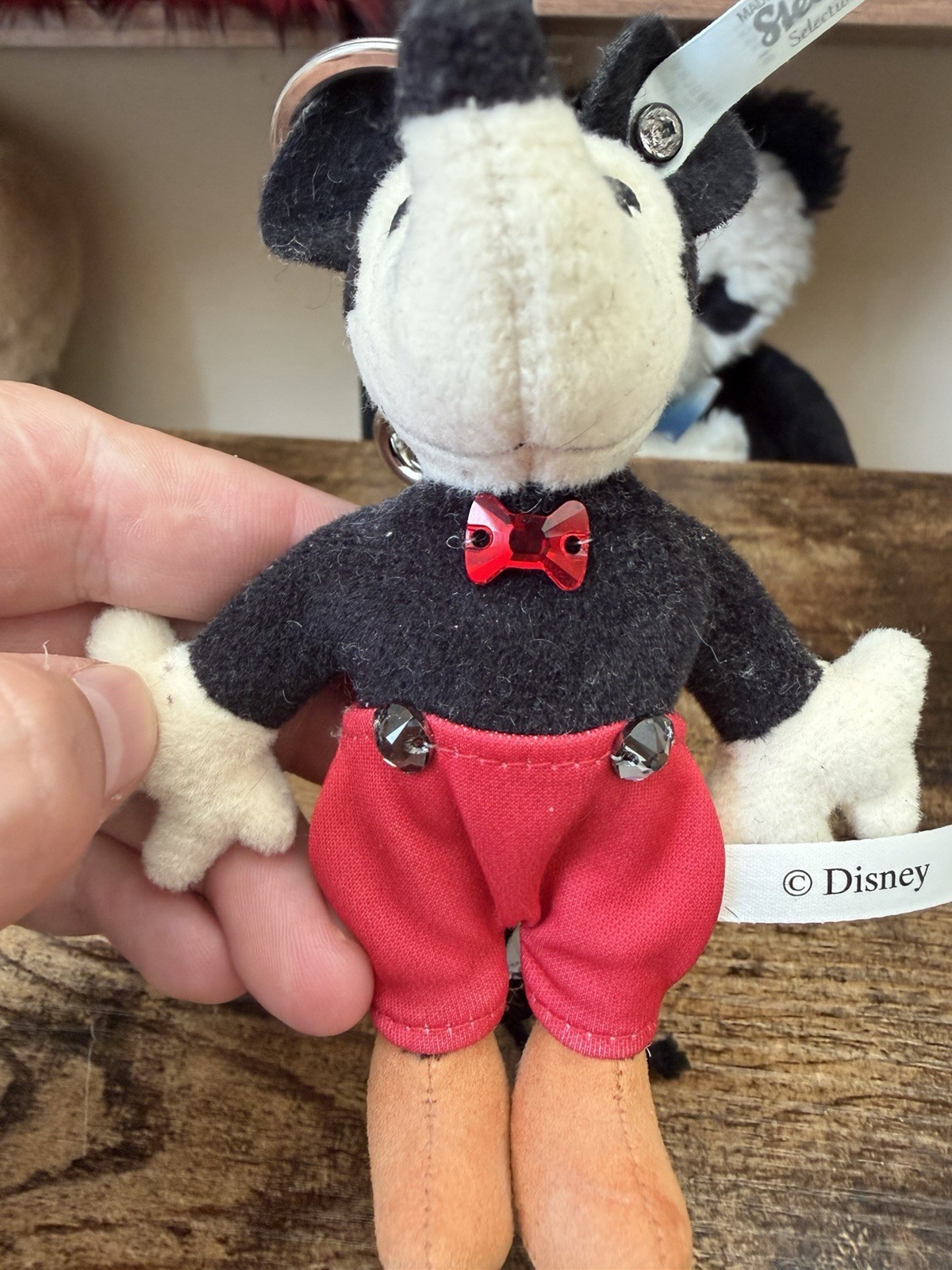 Mickey Mouse Disney Pendant or Keyring by Steiff - EAN 355646 - Image 2