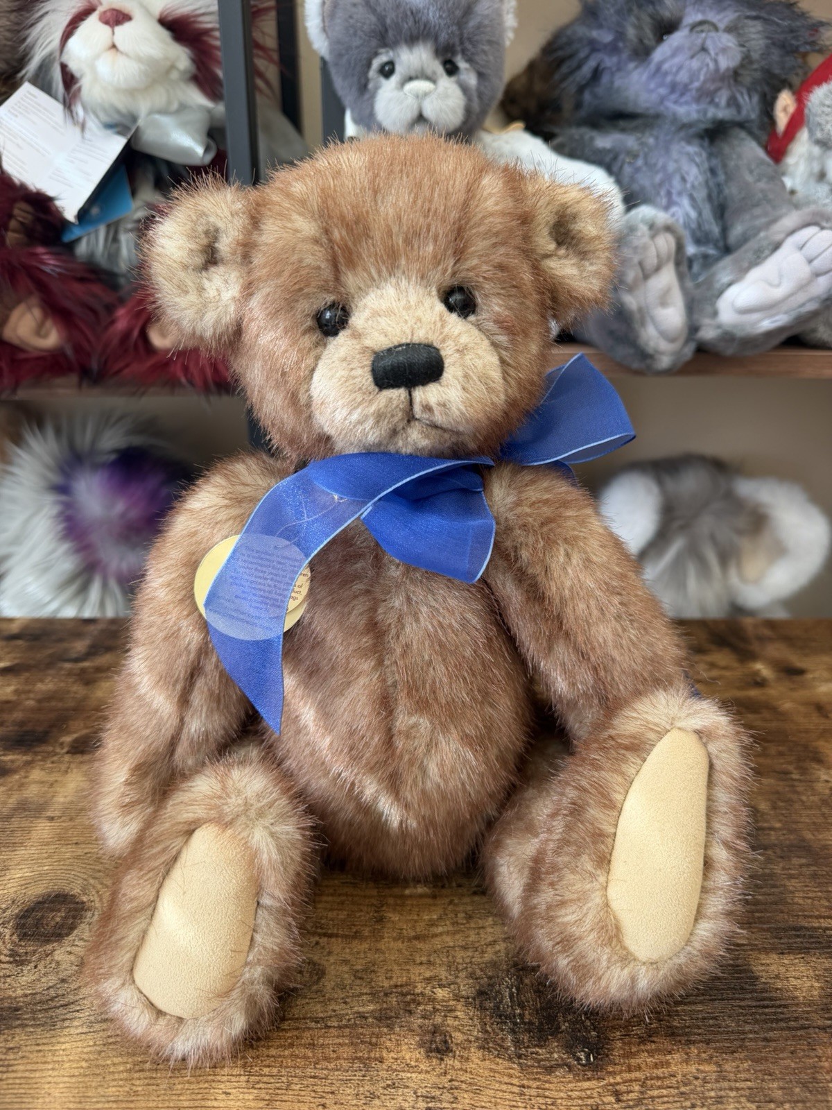 Charlie Bear 2009 Johnny Rare And Excellent Condition