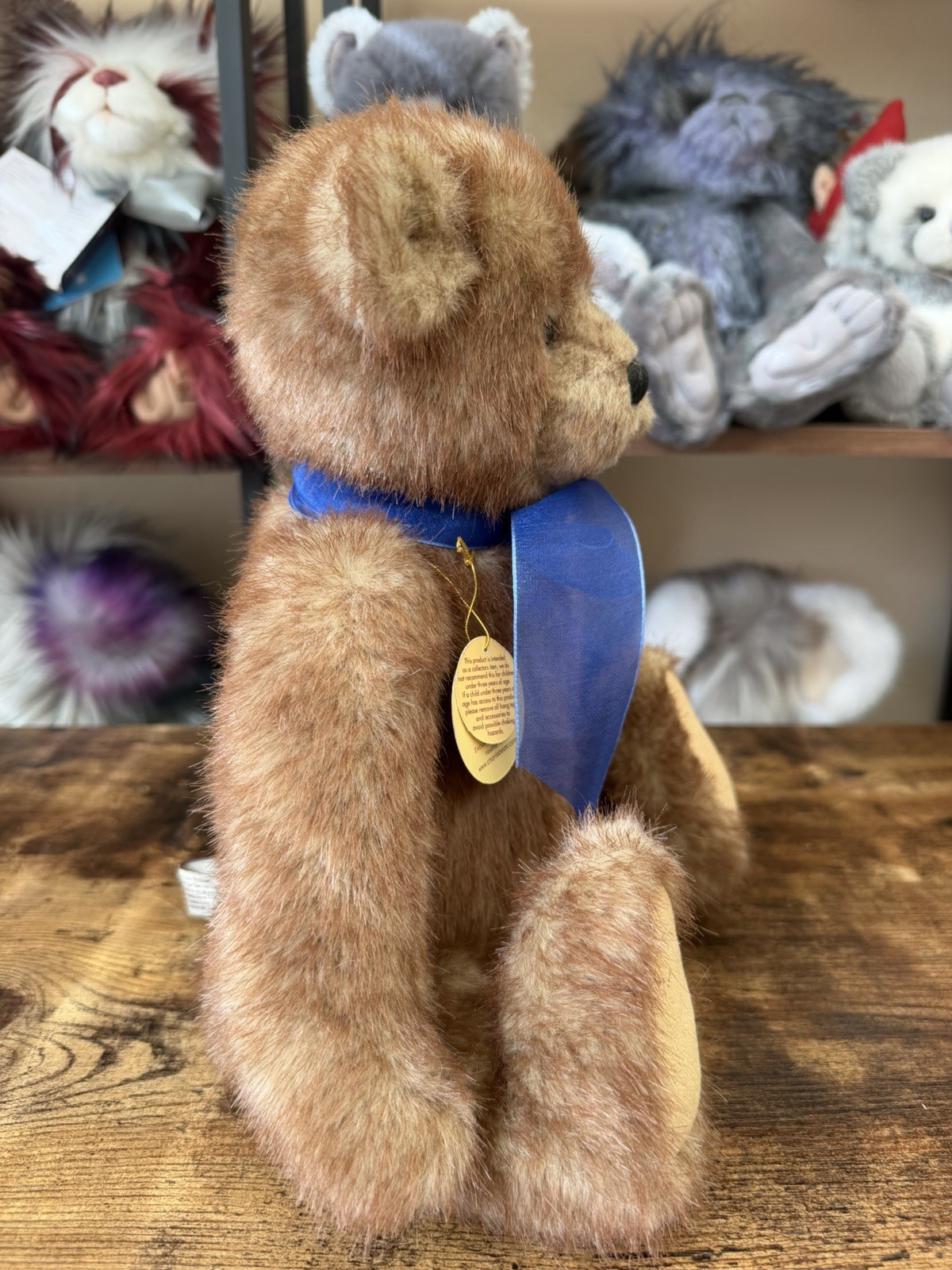 Charlie Bear 2009 Johnny Rare And Excellent Condition - Image 4