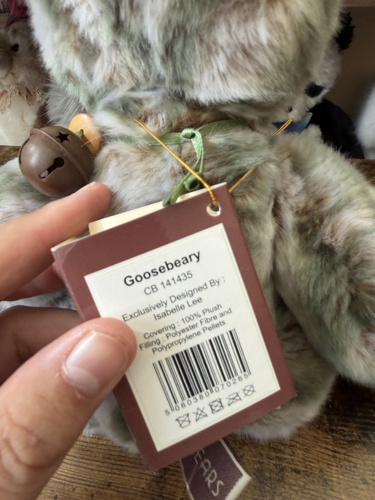 Charlie Bears Goosebeary CB141435 2014 Retired by Isabelle Lee Tagged. - Image 6