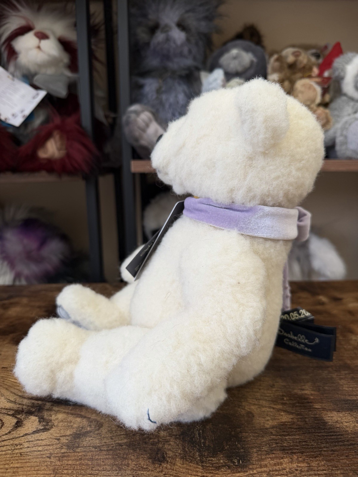 Charlie Bears DONG Polar Bear 100% Wool Limited Edition of only 200 with Tags - Image 6