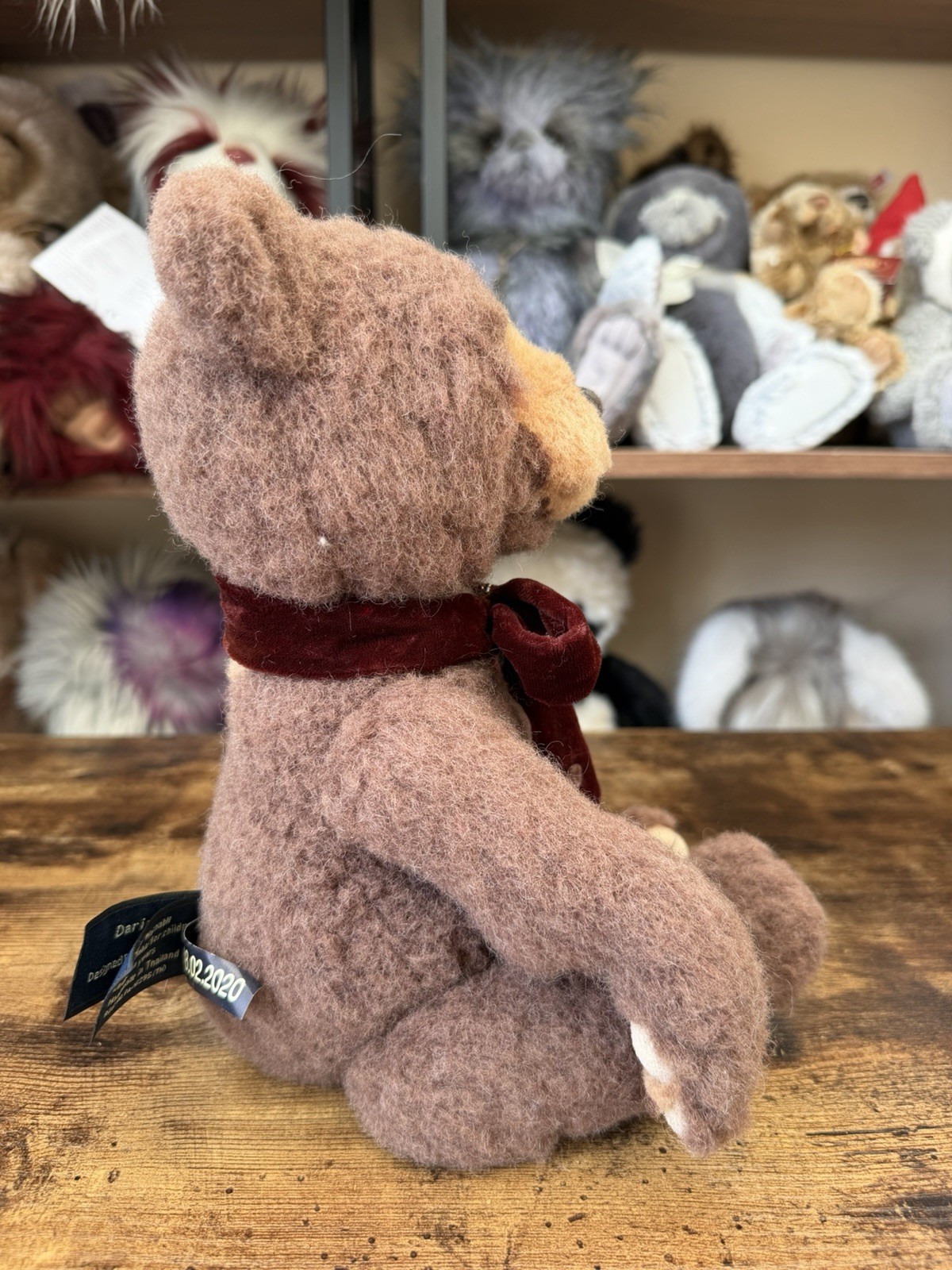 Charlie Bears DARIUS 100% Wool Limited Edition of only 250 worldwide with Tags - Image 5