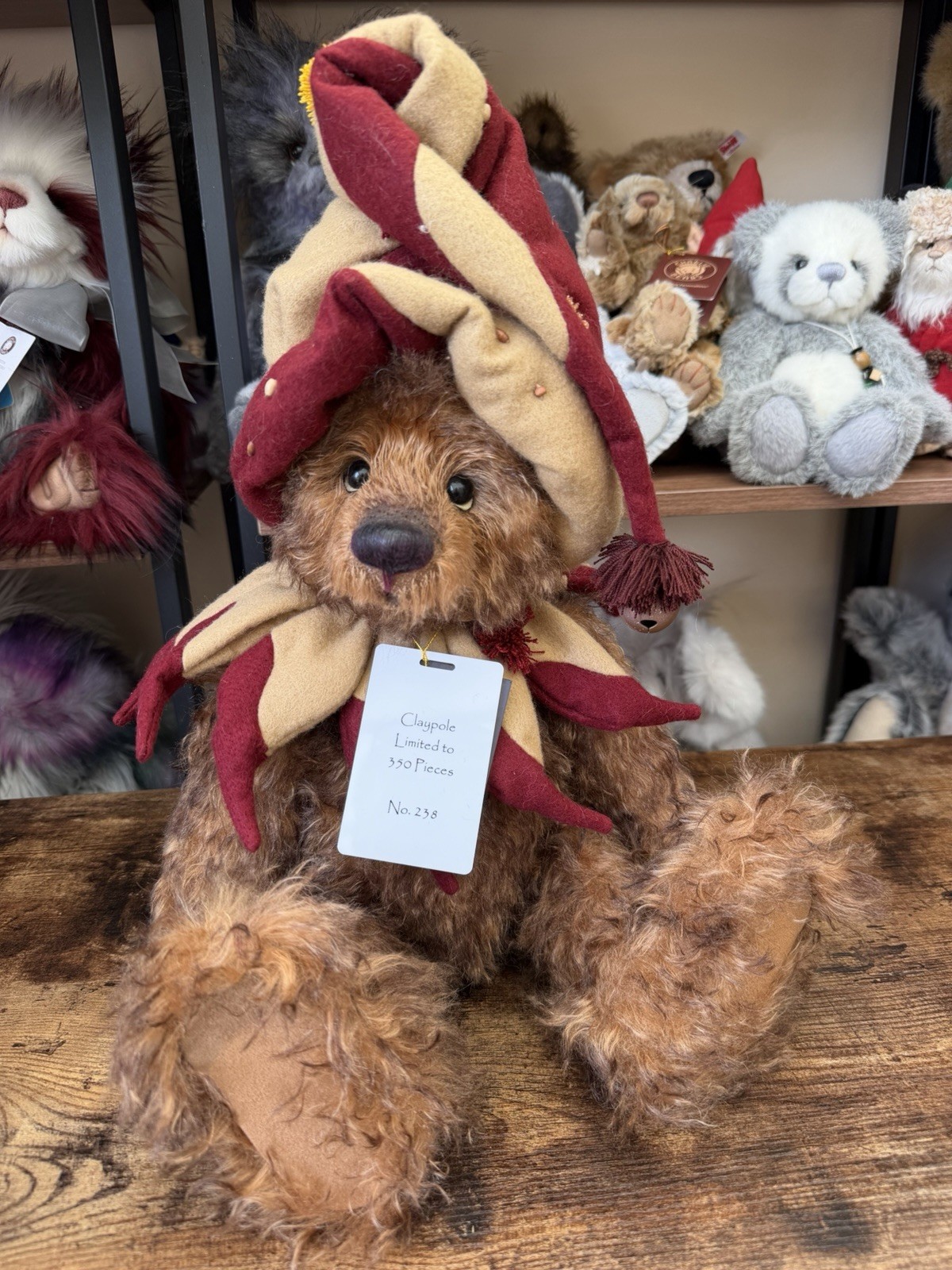 Stunning Charlie Bears Claypole from Cuddle Time Exclusive 2023 Collection