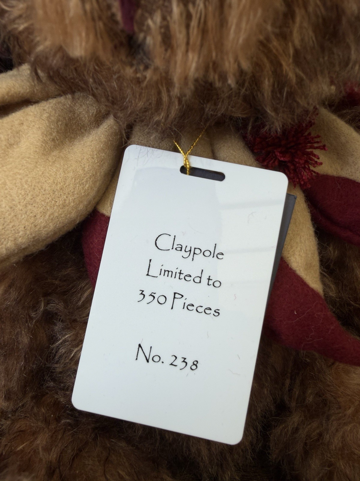 Stunning Charlie Bears Claypole from Cuddle Time Exclusive 2023 Collection - Image 3
