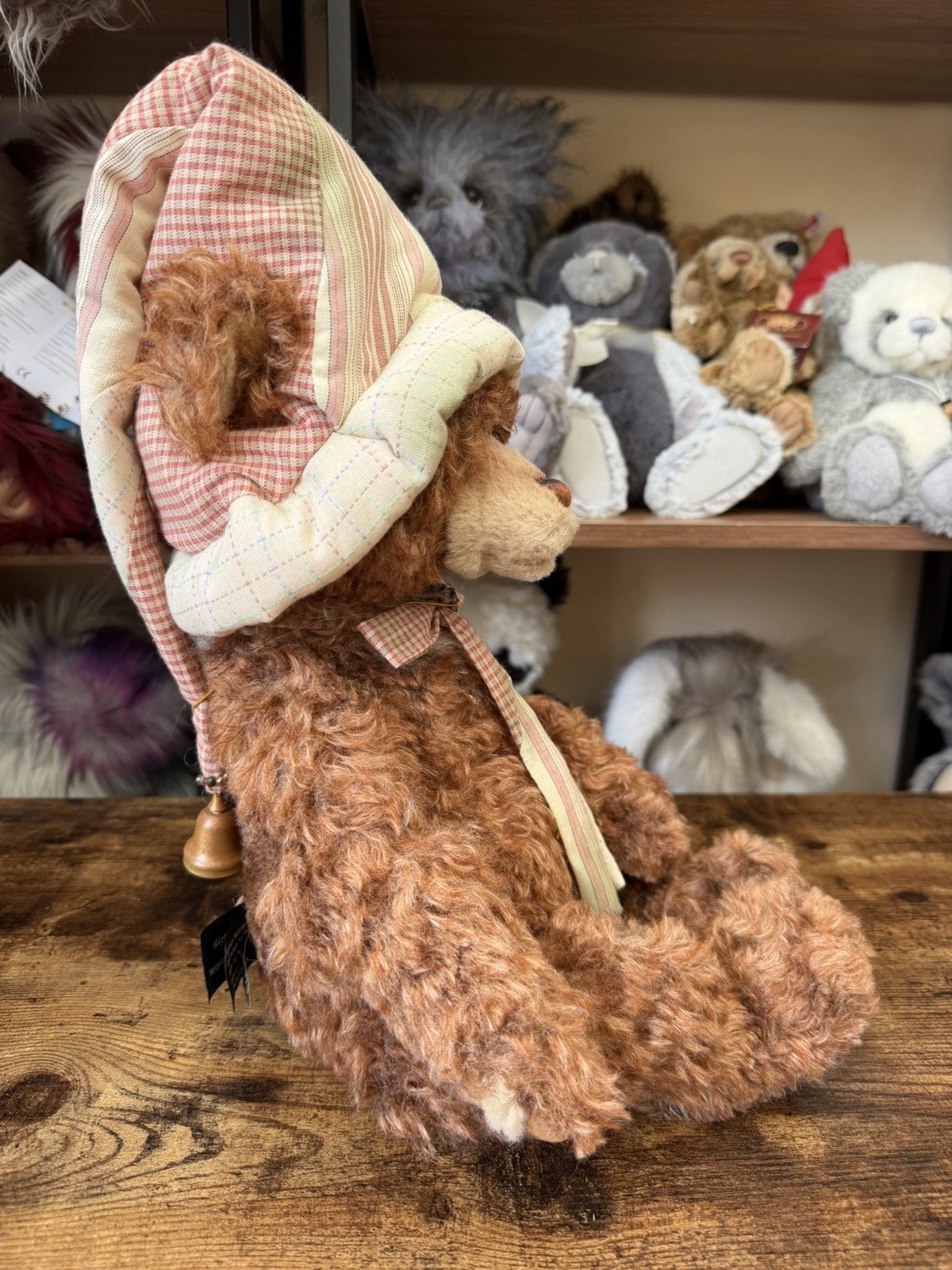 Charlie Bear Isabelle Lee Collection Night Cap SJ-6140 Alpaca Mohair w/ Tags - Image 9
