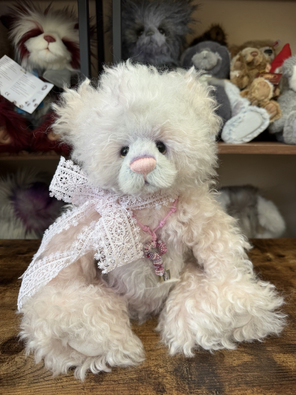 Charlie Bears * Year Bear 2023* Alpaca/Mohair Limited Edition - Image 5