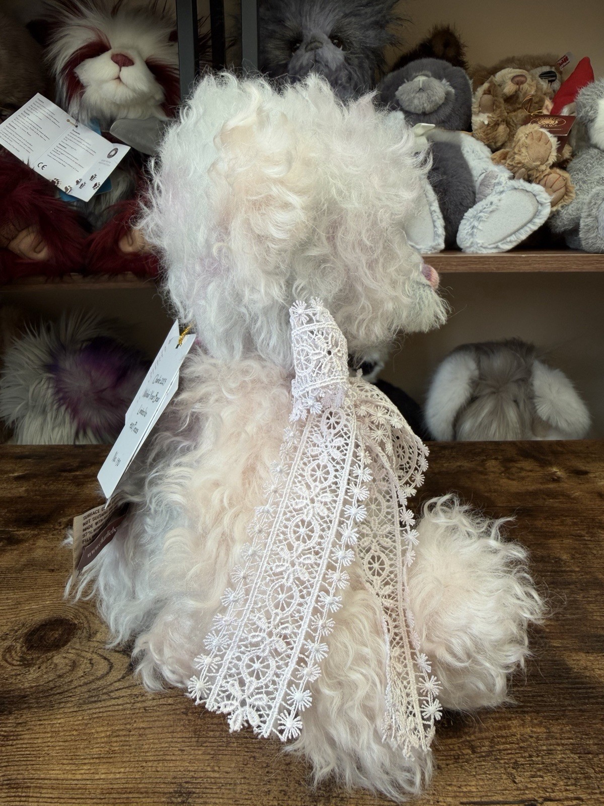 Charlie Bears * Year Bear 2023* Alpaca/Mohair Limited Edition - Image 8