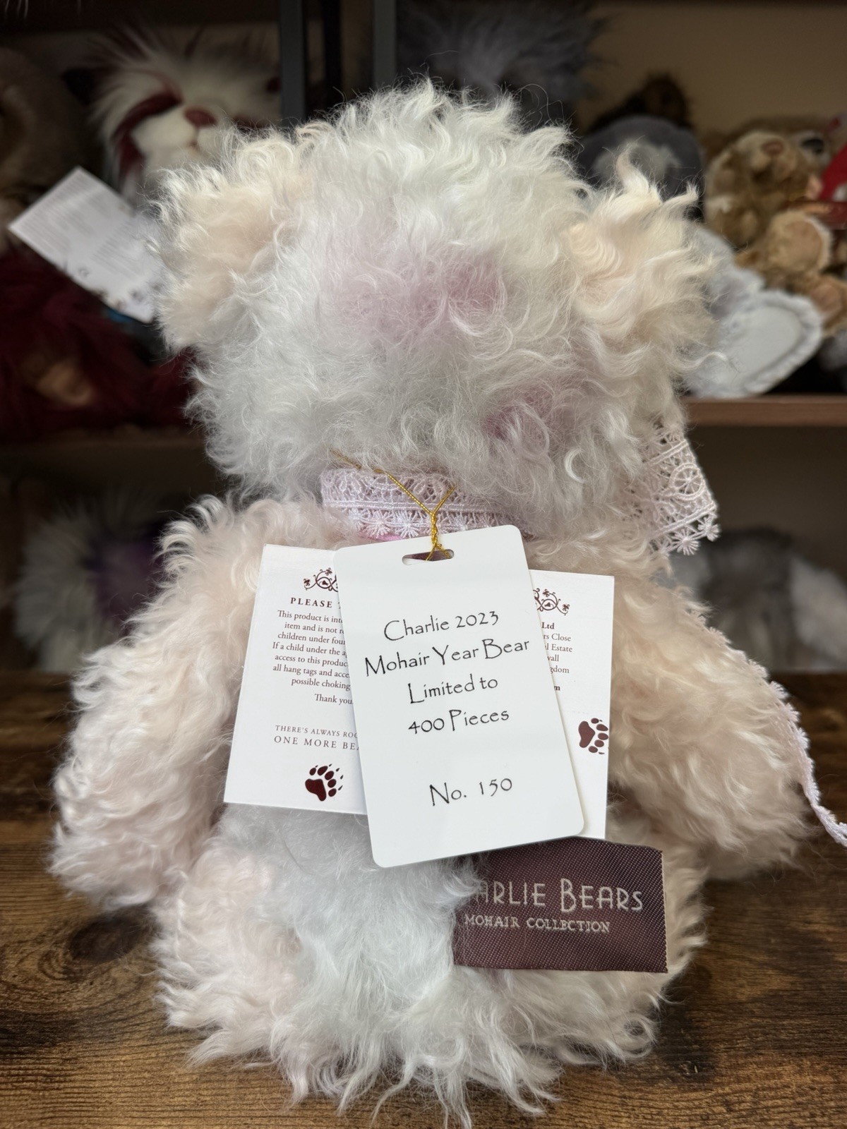 Charlie Bears * Year Bear 2023* Alpaca/Mohair Limited Edition - Image 9