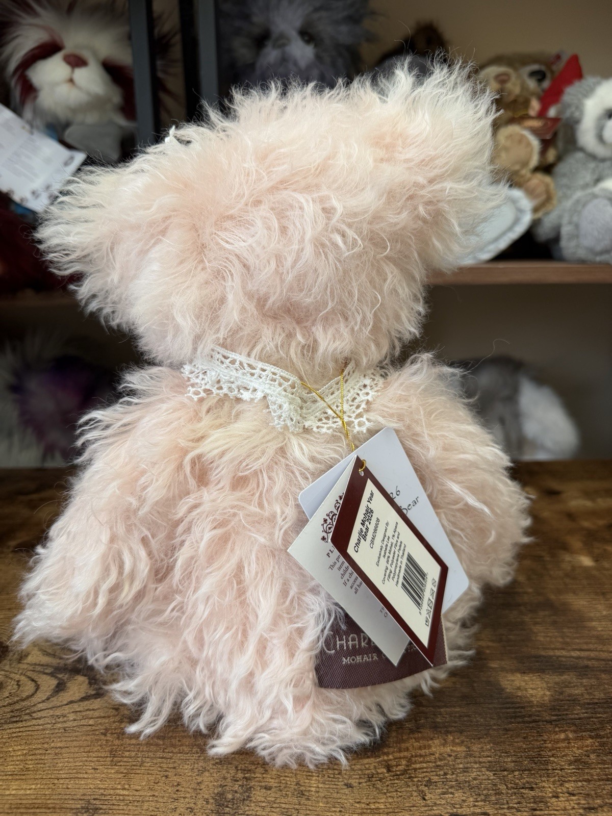 Charlie Mohair Year Bear 2026 - Limited Edition 300 Pieces - Image 9