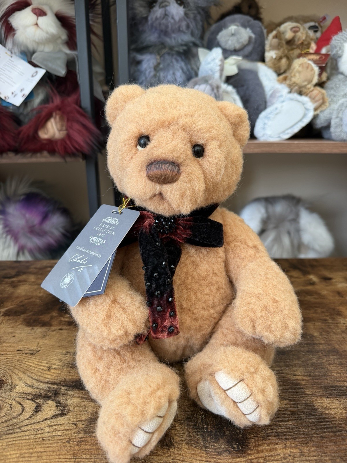 Charlie Bears Winniebeargo Stunning Ltd Ed Isabelle Lee Collection 🌹🌹🌹