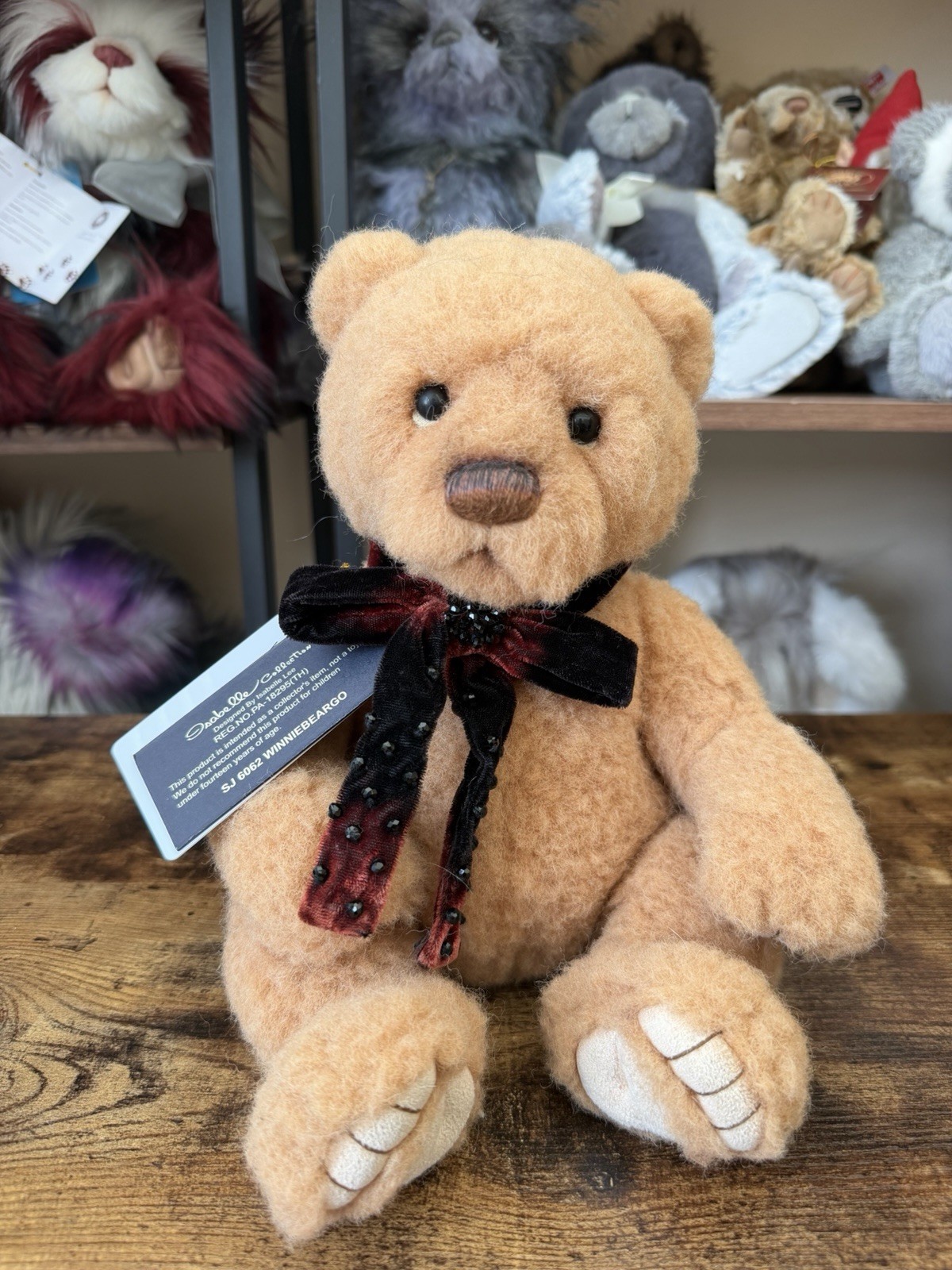 Charlie Bears Winniebeargo Stunning Ltd Ed Isabelle Lee Collection 🌹🌹🌹 - Image 8