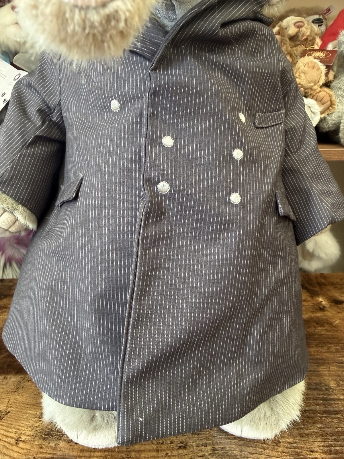 Charlie bear STROLL Elephant Limited Edition Signature in Outfit Excellent Tags - Image 3