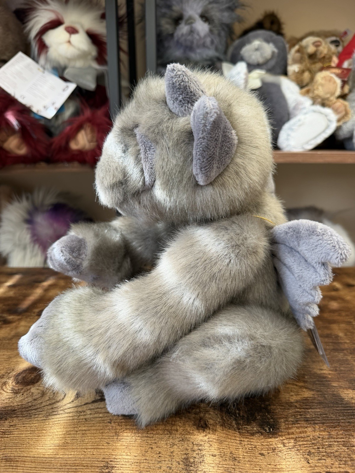 Charlie Bears Turret Gargoyle BFC Plush Jointed Bear VERY RARE & RETIRED - Image 5