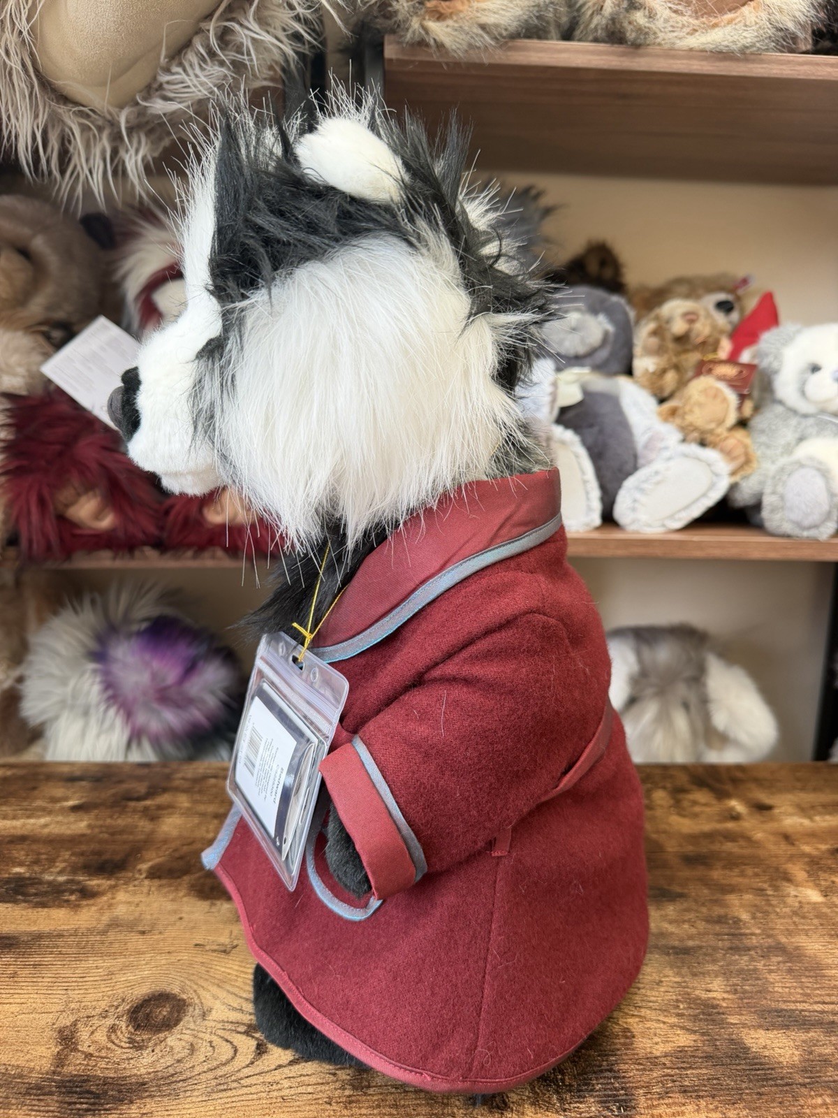 Charlie Bears BEDWARD Badger Limited Edition Signature Retired with Tags 16” - Image 7