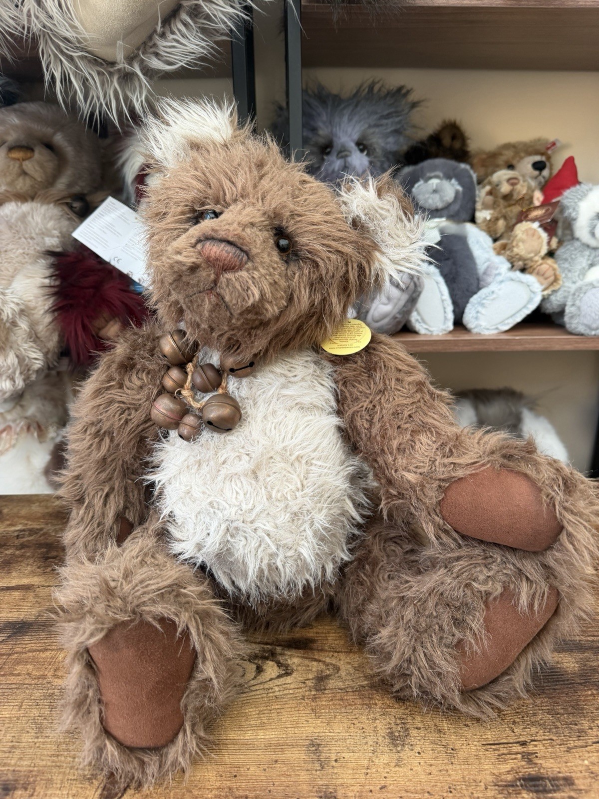 Charlie Bears Zak. Rare & Retired 2010 Tags Ship Worldwide