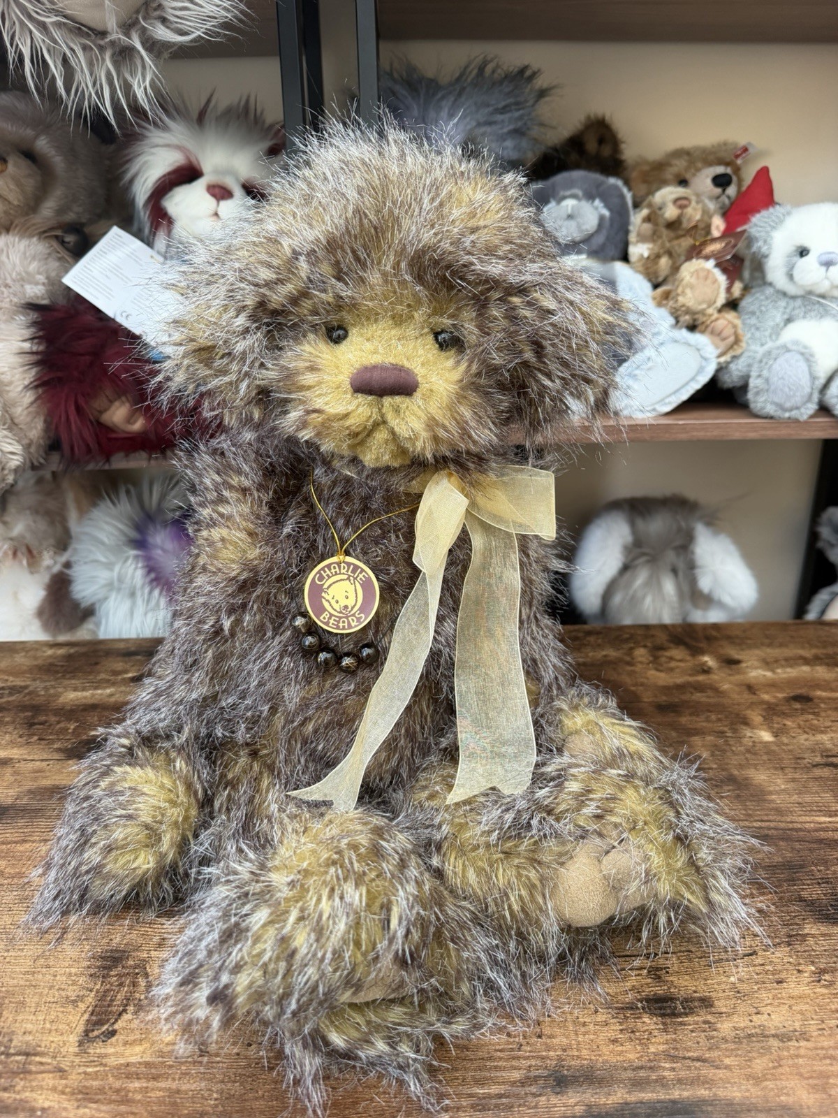Charlie Bears Pistachio Teddy Bear Retired Tagged Isabelle Lee