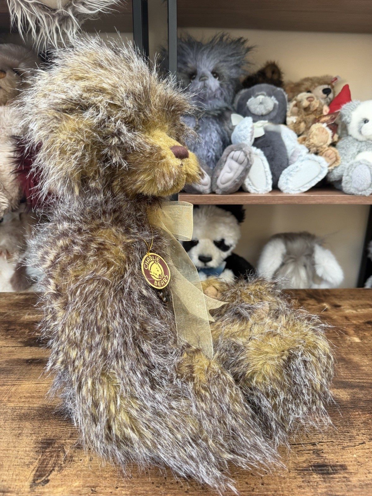 Charlie Bears Pistachio Teddy Bear Retired Tagged Isabelle Lee - Image 5
