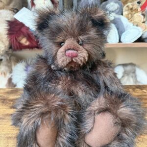 Charlie Bears Anniversary Edward Teddy Bear 16” Brown Plush LE 6000 CB114885