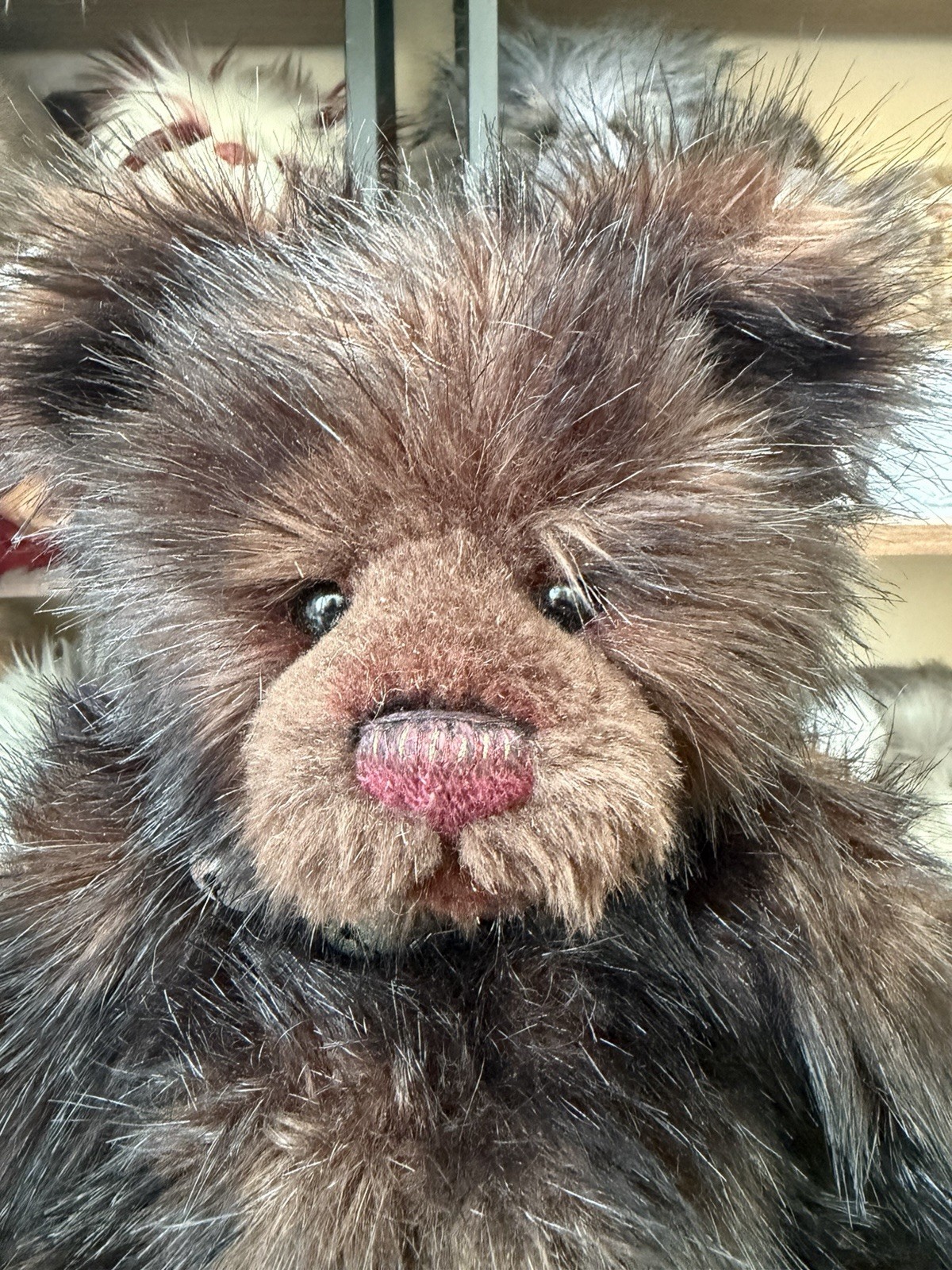Charlie Bears Anniversary Edward Teddy Bear 16” Brown Plush LE 6000 CB114885 - Image 2