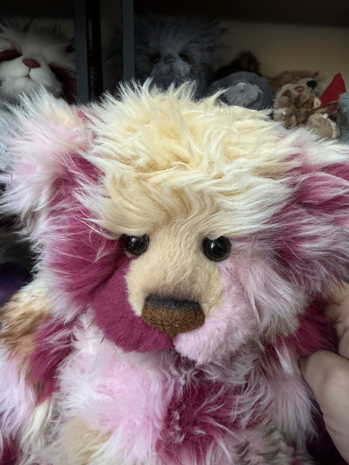 Collectible Charlie Bear Eton Soft Toy Plush Eton Mess Style Teddy Bear - Image 7