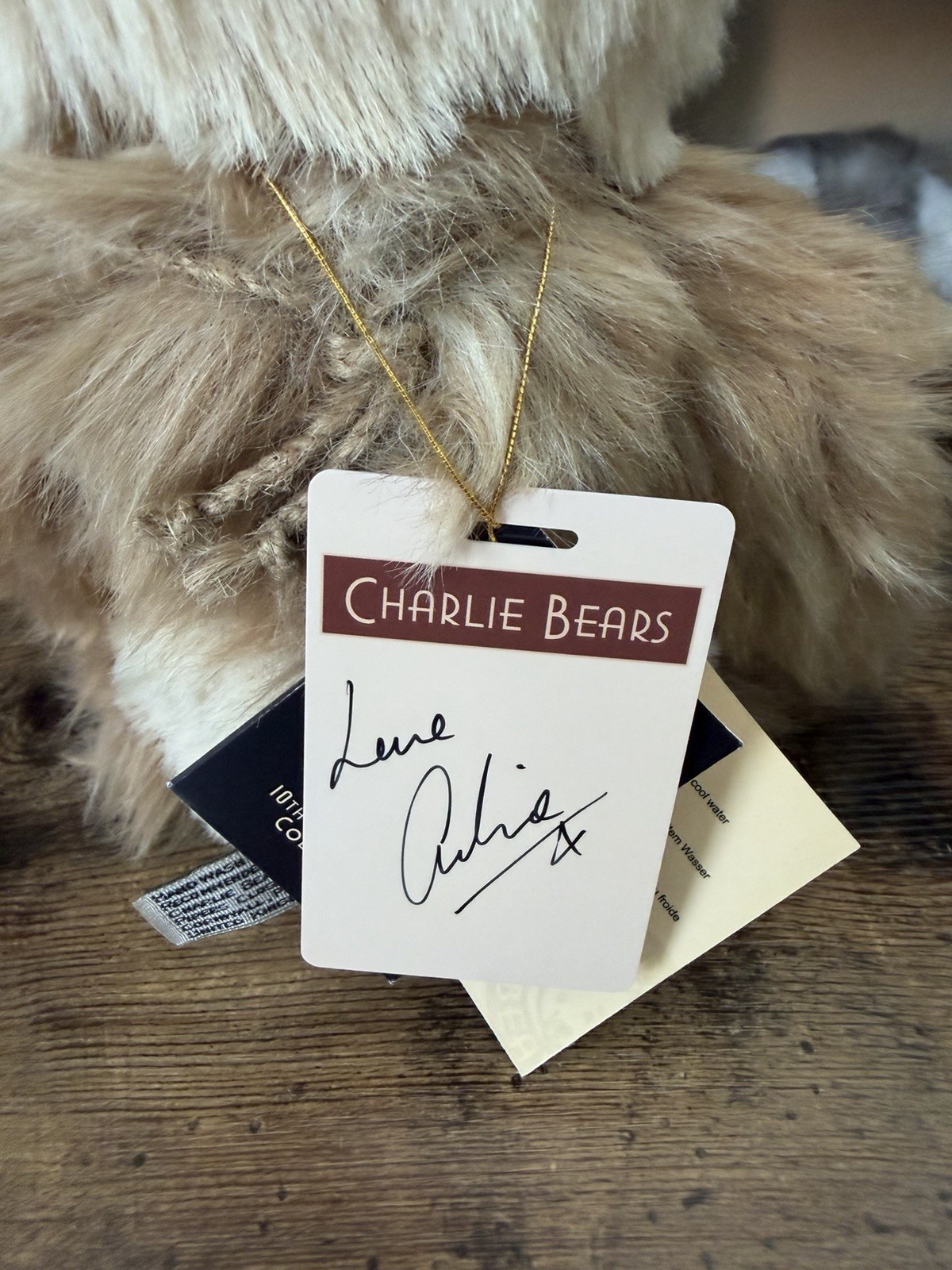 Charlie Bears Anniversary Isabelle Isabelle Lee Plush Soft Toy Teddy - Image 6
