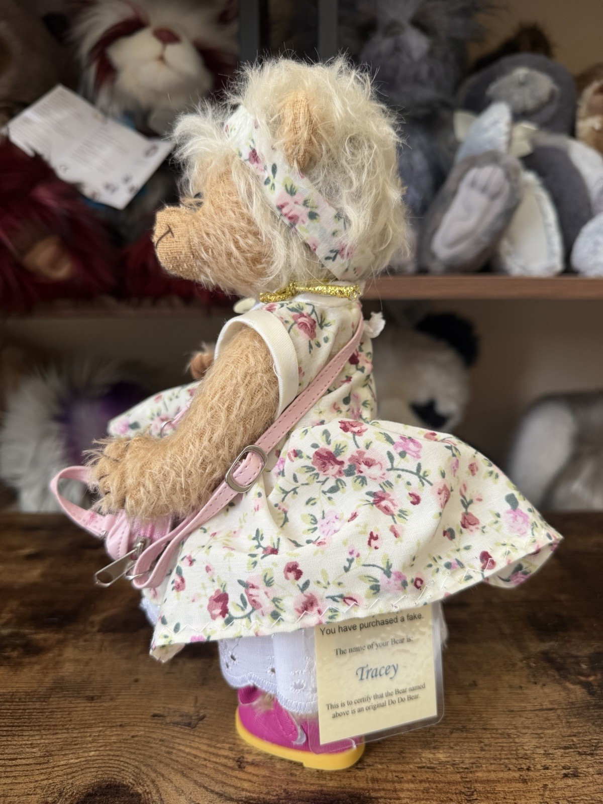 Tracey by Do Do Bears One of a Kind Artist Mohair - Image 7